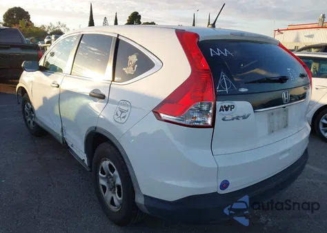 2012 Honda Cr-V Lx из США, поврежденный, VIN 5J6RM3H31CL018452